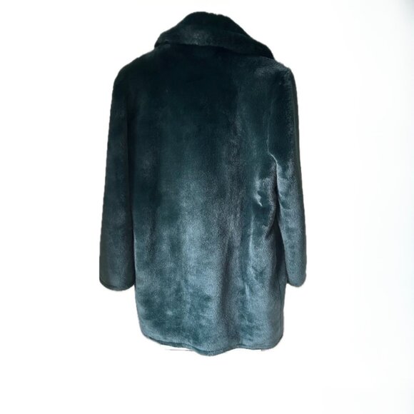 Michael Kors Emerald Faux Fur Coat - Picture 3 of 5